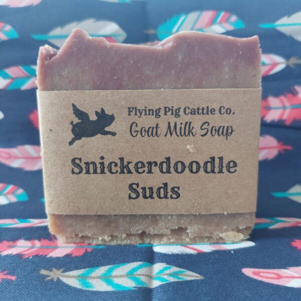 Snickerdoodle Suds Goat Milk Soap