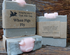 When Pigs Fly Goat Milk Soap