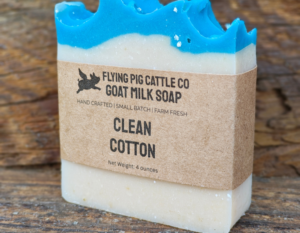 Clean Cotton Goat Milk Soap