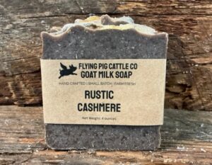 Rustic Cashmere Goat milk soap