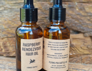 raspberry Rendezvous hair oil